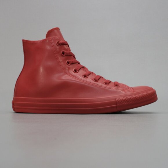 Converse Men's 9/Ladies 11 Red Rubber Waterproof Rain Shoes Sneakers Gym 144744C - Picture 4 of 12
